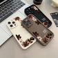 🌸 Coque Silicone Orchidée Vintage & Croix – Verset Biblique, Protection Anti-Choc & Design Fidèle pour iPhone 🙏