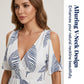 👗 50% DE RÉDUCTION 🌞 Robe maxi tropicale à imprimé avec fente et épaules dénudées – Fluide, légère & parfaite pour les vacances, la plage ou les soirées d’été 🌺