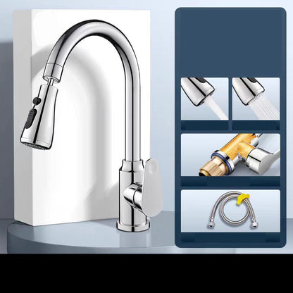 🚰 50% DE RÉDUCTION! 🔧 Robinet de Cuisine Moderne à Bec Rétractable – Design Flexible, Installation Facile & Parfait Pour La Vaisselle Quotidienne 🏠