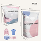 🧳 ACHETEZ 3, OBTENEZ 2 GRATUIT ! 💨 Grand sac de rangement sous vide compressible – Sans pompe, étanche & léger – Idéal pour économiser de l’espace dans les valises ou à la maison – pratique pour les voyages ou le rangement ✈️🏠✨