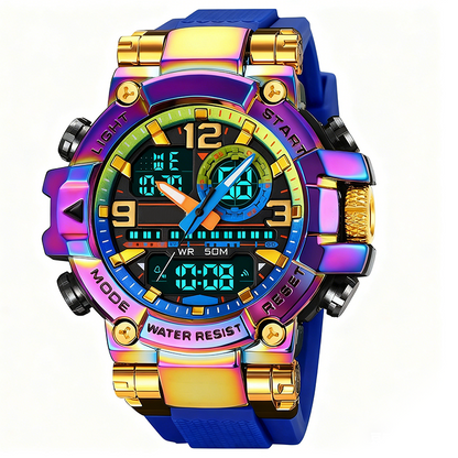 ⌚ 50% DE RÉDUCTION! 💥 Montre numérique LED étanche multifonctionnelle – Écran LED, étanche & fonctions multiples – Idéale pour le sport & le quotidien 🏃‍♂️