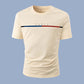 👕 50% DE RÉDUCTION ⏰ T-shirt graphique minimaliste pour homme – Coupe confortable & design épuré – Coton doux, respirant – parfait pour un look simple au quotidien ou en vacances 🌿