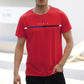 👕 50% DE RÉDUCTION ⏰ T-shirt graphique minimaliste pour homme – Coupe confortable & design épuré – Coton doux, respirant – parfait pour un look simple au quotidien ou en vacances 🌿