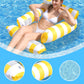 🏊‍♀️ ACHETEZ 3, OBTENEZ 1 GRATUIT! 🌊 Transat Gonflable Rayé pour Piscine – Confortable, Stable & Parfait Pour Se Détendre Sur L'Eau Ou Au Bord De La Piscine ⛱️