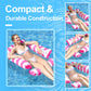 🏊‍♀️ ACHETEZ 3, OBTENEZ 1 GRATUIT! 🌊 Transat Gonflable Rayé pour Piscine – Confortable, Stable & Parfait Pour Se Détendre Sur L'Eau Ou Au Bord De La Piscine ⛱️