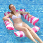 🏊‍♀️ ACHETEZ 3, OBTENEZ 1 GRATUIT! 🌊 Transat Gonflable Rayé pour Piscine – Confortable, Stable & Parfait Pour Se Détendre Sur L'Eau Ou Au Bord De La Piscine ⛱️