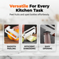 🥒 ACHETEZ 1, OBTENEZ 1 GRATUIT! 🔪 Éplucheur-coupe-ciboulette 3-en-1 – Rapide, efficace & indispensable – Idéal pour herbes, légumes et garnitures en cuisine ✨
