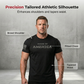 👕 60% DE RÉDUCTION! 🔥 T-Shirt Col Rond Coupe Athlétique pour Homme – Coton Respirant, Stretch Parfait & Idéal Pour La Salle De Sport Ou Le Quotidien 💪