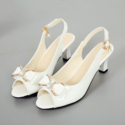 👡 50% DE RÉDUCTION! ✨ Sandales Élégantes à Bout Ouvert & Bride Arrière pour Femme – Design Tendance, Confortables & Parfaites Pour Un Look Estival 💃