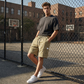 🩳 50% DE RÉDUCTION 🌟 Short cargo homme taille élastique – Tissu respirant anti-humidité & multi-poches – 5 couleurs, léger & polyvalent – parfait pour la randonnée, le sport ou le quotidien 🎒✨