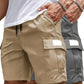 🩳 50% DE RÉDUCTION 🌟 Short cargo homme taille élastique – Tissu respirant anti-humidité & multi-poches – 5 couleurs, léger & polyvalent – parfait pour la randonnée, le sport ou le quotidien 🎒✨