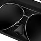 🕶️ 50% DE RÉDUCTION 🚗 Boîte de rangement pour lunettes sur pare-soleil de voiture – Protection intégrale – Accessible en un geste, sangle ajustable & antidérapant – fini les rayures et le désordre 🧺