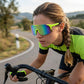 🌞🥽🔥 50% DE RÉDUCTION! 🚴 Lunettes de Sport Cyclisme Anti-Vent – Grand Objectif Entourant, UV400 & Ventilation (10 Couleurs, PC Léger) 💨