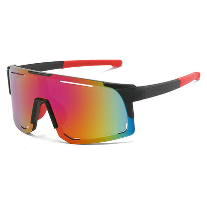 🌞🥽🔥 50% DE RÉDUCTION! 🚴 Lunettes de Sport Cyclisme Anti-Vent – Grand Objectif Entourant, UV400 & Ventilation (10 Couleurs, PC Léger) 💨