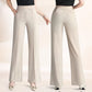 👖 50% DE RÉDUCTION! ✨ Pantalon Large Taille Haute pour Femme – Coupe Fluide, Tissu Léger & Parfait Pour Un Look Élégant Au Quotidien 🌸
