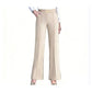 👖 50% DE RÉDUCTION! ✨ Pantalon Large Taille Haute pour Femme – Coupe Fluide, Tissu Léger & Parfait Pour Un Look Élégant Au Quotidien 🌸