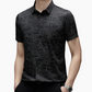 👔 50% DE RÉDUCTION! 🎨 Chemise à Col & Manches Courtes pour Homme – Motif Géométrique Abstrait Chic, Tissu Léger & Parfaite Pour Un Look Décontracté 💼