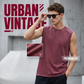 👕 50% DE RÉDUCTION! 🔥 Débardeur Homme Vintage Lavé Sans Manches – Respirant, Léger & Parfait Pour Un Look Décontracté Estival Ou La Salle De Sport 💪
