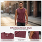 👕 50% DE RÉDUCTION! 🔥 Débardeur Homme Vintage Lavé Sans Manches – Respirant, Léger & Parfait Pour Un Look Décontracté Estival Ou La Salle De Sport 💪
