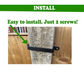 🚪 ACHETEZ 3, OBTENEZ 1 GRATUIT! 🔧 Poignée de Porte Coulissante en Fer Robuste – Design Élégant, Fixation Solide & Parfaite Pour Portes Coulissantes Modernes 🏠