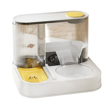 🍽️ 50% DE RÉDUCTION! 🐾 Distributeur 2-en-1 nourriture & eau pour animaux – Pratique, anti-déversement & grande capacité – Idéal pour chats et chiens au quotidien 💧