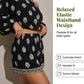 👗 60% DE RÉDUCTION 💃 Ensemble combishort bohème imprimé – Épaules dénudées & taille élastique – Tissu respirant, parfait pour l’été ou les vacances – look léger et romantique 🌸✨