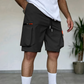🩳 50% DE RÉDUCTION! 🏕️ Short Cargo Homme Multi-Poches – Tissu Résistant, Ceinture Élastique & Idéal Pour La Randonnée, Les Voyages & Les Loisirs 🎒