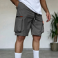 🩳 50% DE RÉDUCTION! 🏕️ Short Cargo Homme Multi-Poches – Tissu Résistant, Ceinture Élastique & Idéal Pour La Randonnée, Les Voyages & Les Loisirs 🎒