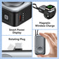 🔋 50% DE RÉDUCTION! ⚡ Batterie Externe Magnétique 5000 mAh – Câbles intégrés, charge sans fil & ignifuge – Idéale pour le voyage et le quotidien 📱