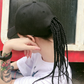 🧢 50% DE RÉDUCTION 💇‍♀️ Casquette de baseball avec tresses attachées – Look original, réglable & confortable – parfaite pour l'été, les festivals ou le streetwear 🌞