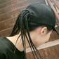 🧢 50% DE RÉDUCTION 💇‍♀️ Casquette de baseball avec tresses attachées – Look original, réglable & confortable – parfaite pour l'été, les festivals ou le streetwear 🌞