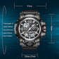 ⌚ 50% DE RÉDUCTION! 💧 Montre Sport Homme – Étanche 50m, Lumineuse, Robuste & Design Chic Pour Le Sport Et Le Quotidien 🔥
