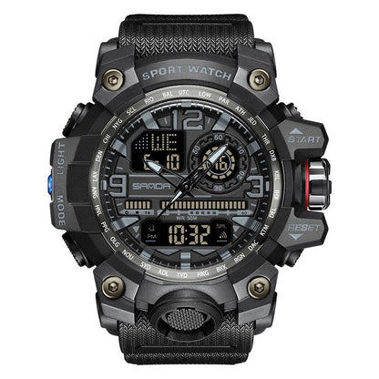 ⌚ 50% DE RÉDUCTION! 💧 Montre Sport Homme – Étanche 50m, Lumineuse, Robuste & Design Chic Pour Le Sport Et Le Quotidien 🔥