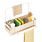 🧽 50% DE RÉDUCTION ✨ Égouttoir pour évier – Anti-rouille, à barres & organisateur – Design pliable, réglable pour différentes tailles d’évier – parfait pour éponges, brosses ou paille en métal 🧼