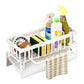 🧽 50% DE RÉDUCTION ✨ Égouttoir pour évier – Anti-rouille, à barres & organisateur – Design pliable, réglable pour différentes tailles d’évier – parfait pour éponges, brosses ou paille en métal 🧼