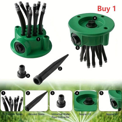 🌿 ACHETEZ 2, OBTENEZ 1 GRATUIT! 💧 Arroseur de Jardin de Précision 360° – Couverture Totale, Installation Facile & Pulvérisation Douce Pour Une Irrigation Efficace 🌸