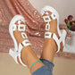 👡 50% DE RÉDUCTION! 🌸 Sandales à Bride en T & Talon Épais pour Femmes – Confortables, Boucle Ajustable & Parfaites Pour Les Tenues Estivales & Décontractées ☀️