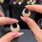 💎 50% DE RÉDUCTION! ✨ Boucles d'Oreilles Anneaux Perles Fausses – Éclat Élégant, Légèreté & Parfaites Pour Un Look Chic Au Quotidien 👂