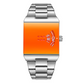 ⌚ 50% DE RÉDUCTION! ✨ Montre à Quartz pour Homme, Cadran Carré – Style Vintage, Mouvement Précis & Bracelet en Cuir Confortable 💼