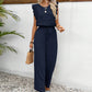 👗 50% DE RÉDUCTION 🌿 Ensemble top sans manches & pantalon large – Tissu fluide & coupe confortable – Idéal pour l’été, les voyages ou un look décontracté chic – léger et facile à porter ✨🌸👖