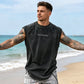 👕 50% DE RÉDUCTION! 💪 Débardeur de Sport Musculaire Coupe Loose Effet Vintage – Tissu Doux, Respirant & Parfait Pour La Salle De Sport Ou Un Look Décontracté 🔥