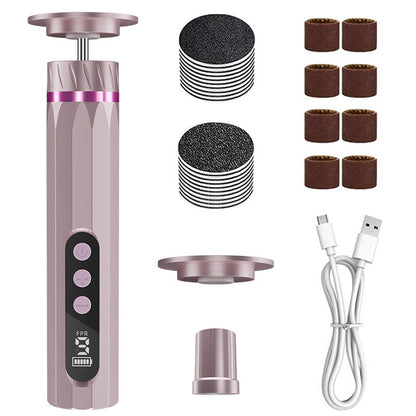 🦶 50% DE RÉDUCTION! 🔧 Râpe Électrique pour Pieds à 9 Vitesses – Écran LCD, Recharge USB-C, Têtes Interchangeables & Poignée Ergonomique Pour Un Soin Précis 💅