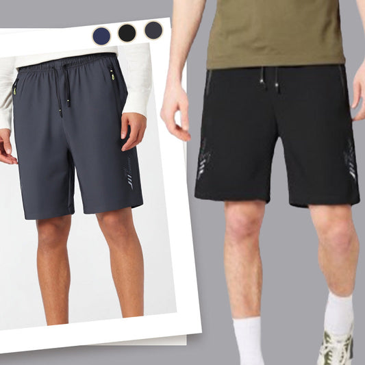 🩳 50% DE RÉDUCTION ⏰ Short de sport pour homme – Respirant, rafraîchissant & séchage rapide – Léger, doublure intégrée & liberté de mouvement – parfait pour la course, la salle ou le basket 🏃‍♂️