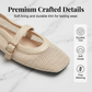 👡 50% DE RÉDUCTION 🌸 Mary Janes légères – Élégance & confort pieds nus – Semelle souple, design intemporel – parfaites pour le quotidien ou les sorties ✨💃🌿