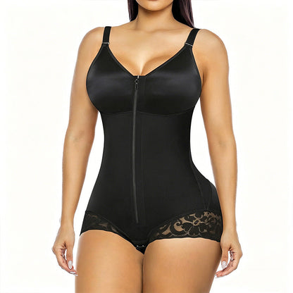 👙 60% DE RÉDUCTION! 🤍 Body Gainant Zippé Contrôle Ventre pour Femme – Maintien Ferme, Confort Invisible & Parfait Pour Une Silhouette Lisse Sous Toute Tenue 💃