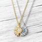 🌙 50% DE RÉDUCTION! ✨ Collier Pendentif Soleil et Lune avec Strass – Design Détaillé, Fini Lumineux & Parfait Pour Un Look Céleste Au Quotidien ☀️