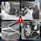 🚗 50% DE RÉDUCTION! 🔧 Kit cric 12‑en‑1 – 5 t, hydraulique & clé à chocs – Sécurité & praticité ✨