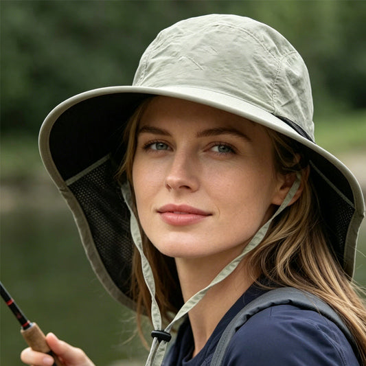 🧢 50% DE RÉDUCTION! ☀️ Casquette Solaire Anti-UV UPF 50+ – Respirante, ajustable & unisexe – Protection idéale pour le plein air 🏖️