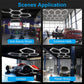 💡 50% DE RÉDUCTION! 🔧 Lampe de Garage LED Hexagonale Haute Luminosité – Design Modulaire, Éclairage Uniforme & Parfaite Pour Les Garages, Ateliers Et Stations De Détailing 🚗