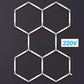 💡 50% DE RÉDUCTION! 🔧 Lampe de Garage LED Hexagonale Haute Luminosité – Design Modulaire, Éclairage Uniforme & Parfaite Pour Les Garages, Ateliers Et Stations De Détailing 🚗